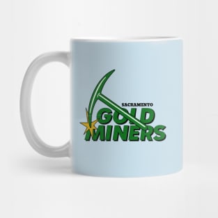 Defunct Sacramento Gold Miners Football 1993 Mug